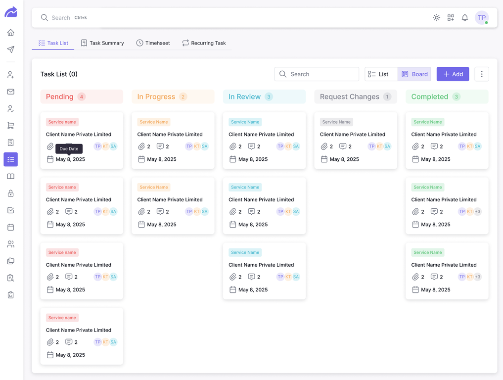 Free Client Management Software for Every CA Firm
